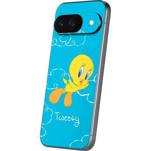 Looney Tunes Tweety Bird Flying Google Pixel 9 Skin